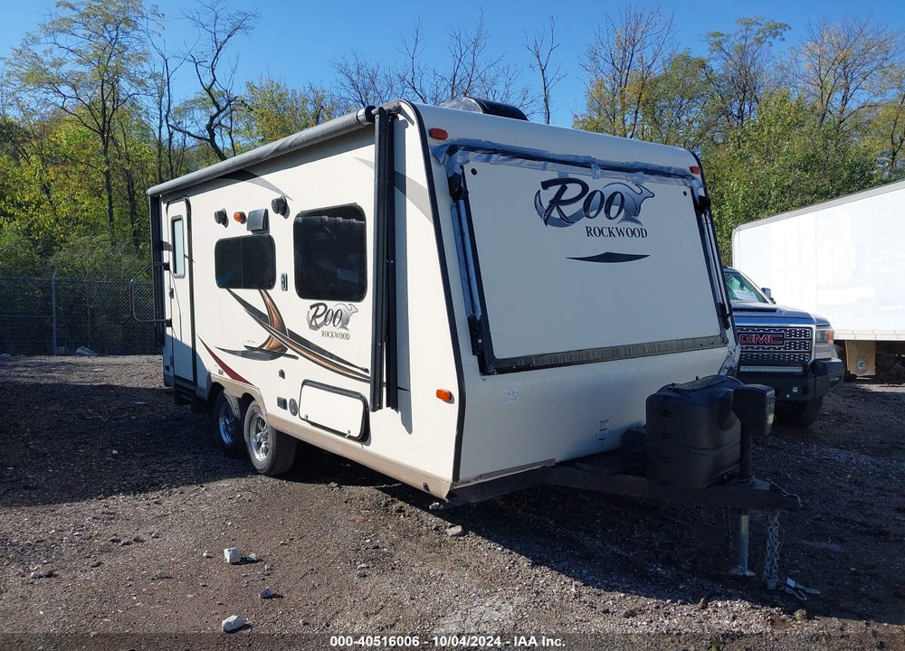 2016 FOREST RIVER ROO ROCKWOOD VIN: 4X4TRLU20GZ142218