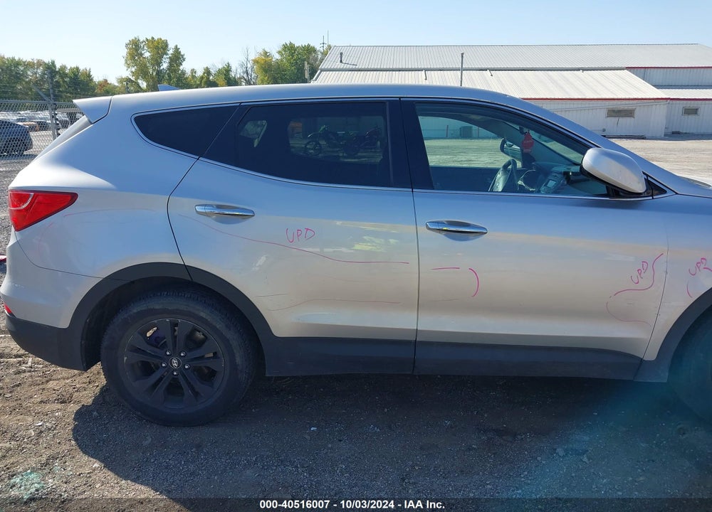 2014 HYUNDAI SANTA FE SPORT 2.4L VIN: 5XYZT3LBXEG202116
