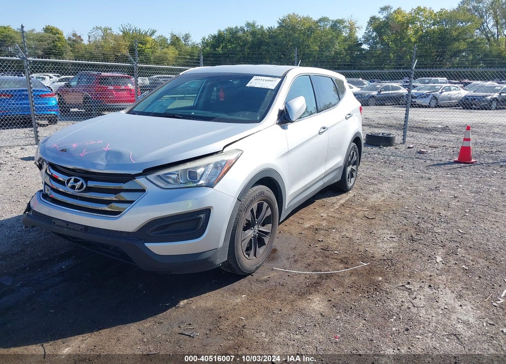 2014 HYUNDAI SANTA FE SPORT 2.4L VIN: 5XYZT3LBXEG202116