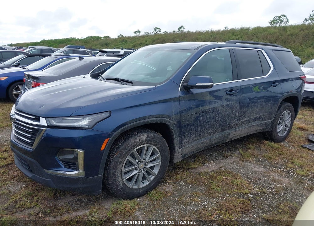 2022 CHEVROLET TRAVERSE FWD LT CLOTH VIN: 1GNERGKW3NJ125833