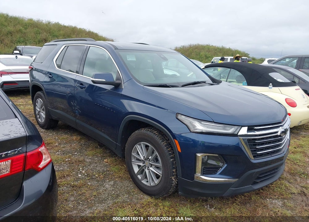 2022 CHEVROLET TRAVERSE FWD LT CLOTH VIN: 1GNERGKW3NJ125833
