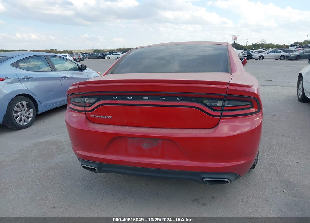 2015 DODGE CHARGER SE VIN: 2C3CDXBG4FH907900