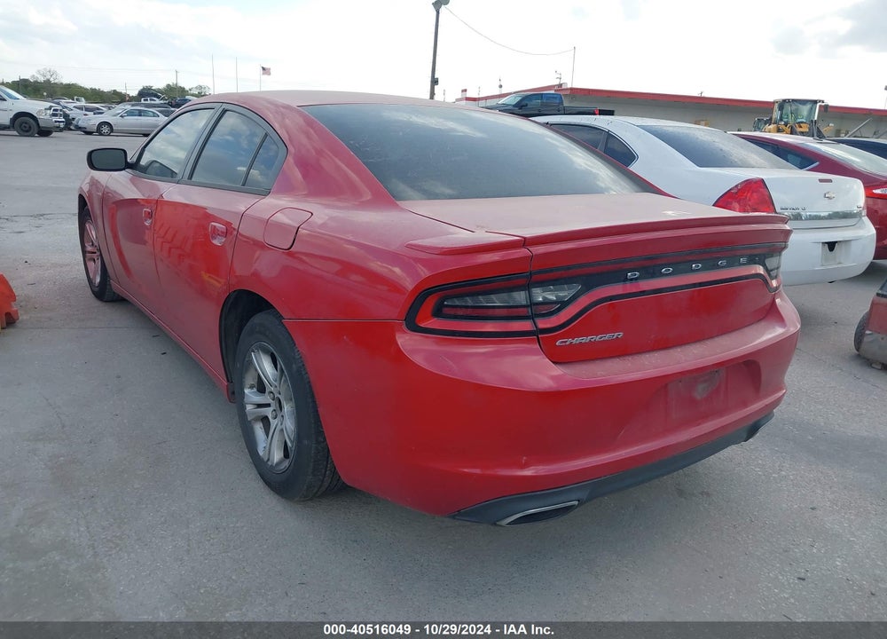 2015 DODGE CHARGER SE VIN: 2C3CDXBG4FH907900