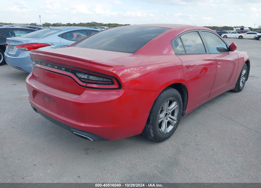 2015 DODGE CHARGER SE VIN: 2C3CDXBG4FH907900