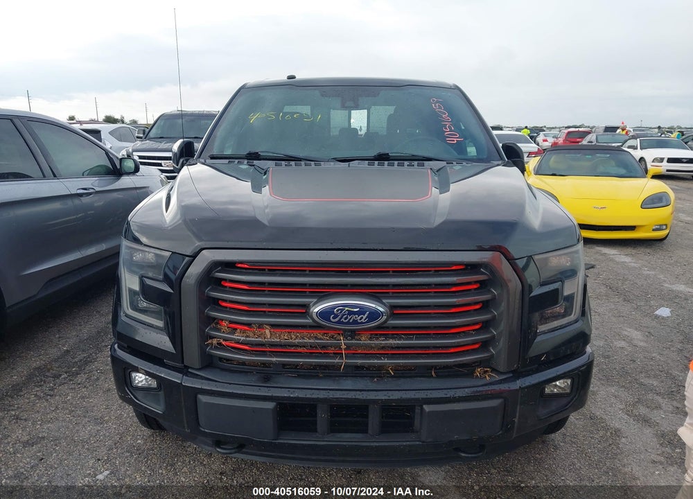 2016 FORD F-150 LARIAT VIN: 1FTEW1EG0GFC05955