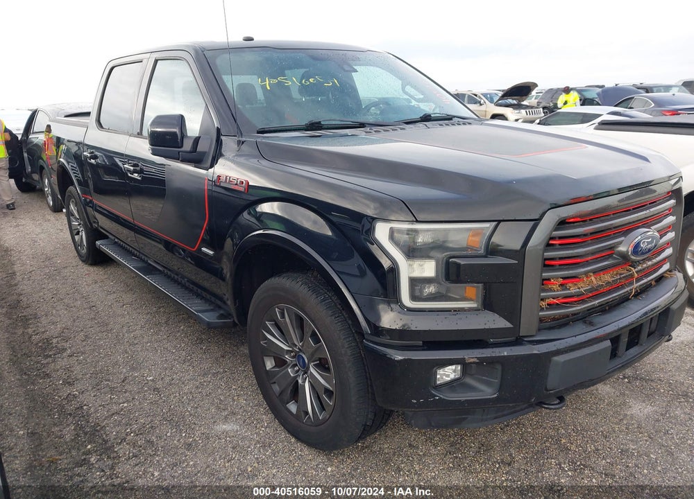 2016 FORD F-150 LARIAT VIN: 1FTEW1EG0GFC05955