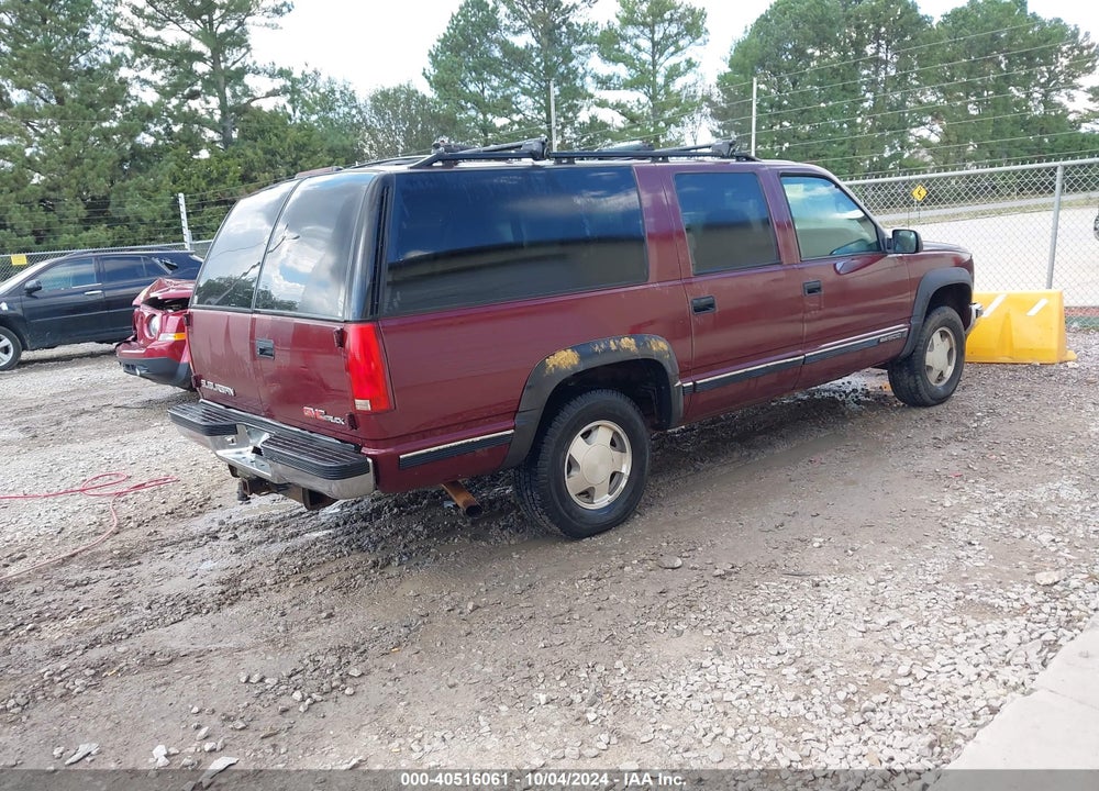 1999 GMC SUBURBAN 1500 SL VIN: 3GKFK16R4XG526738