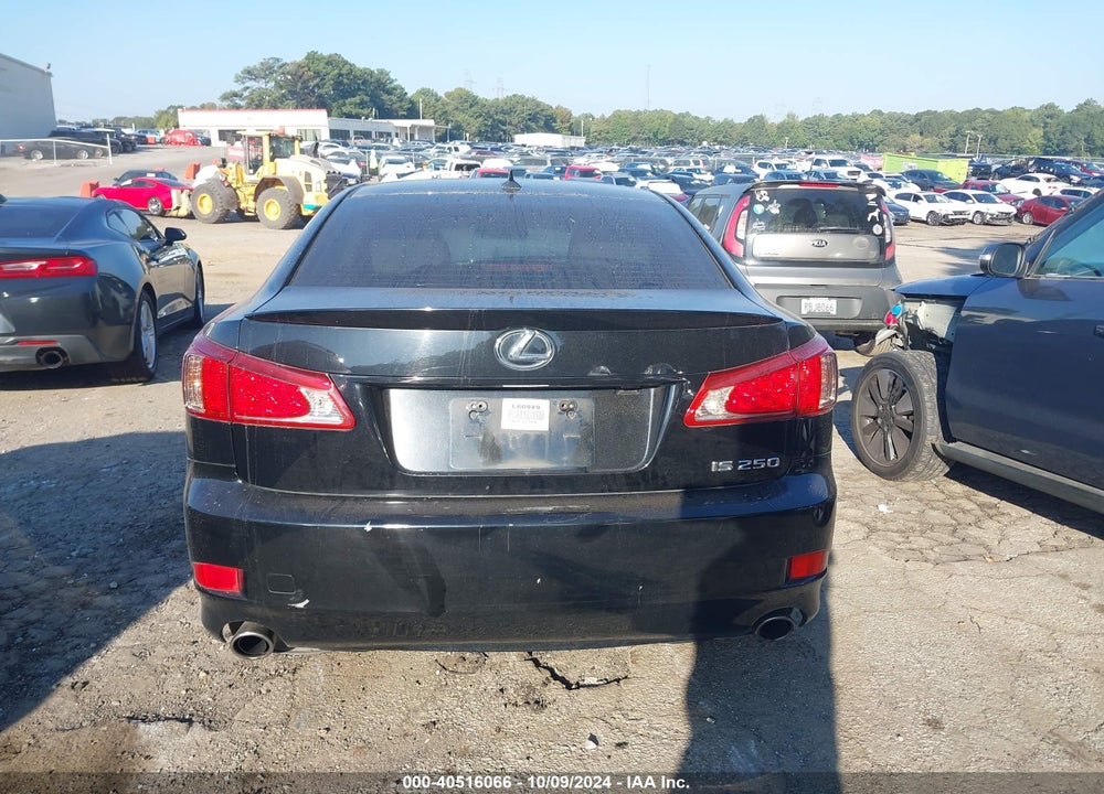 2011 LEXUS IS 250 VIN: JTHBF5C21B5148096
