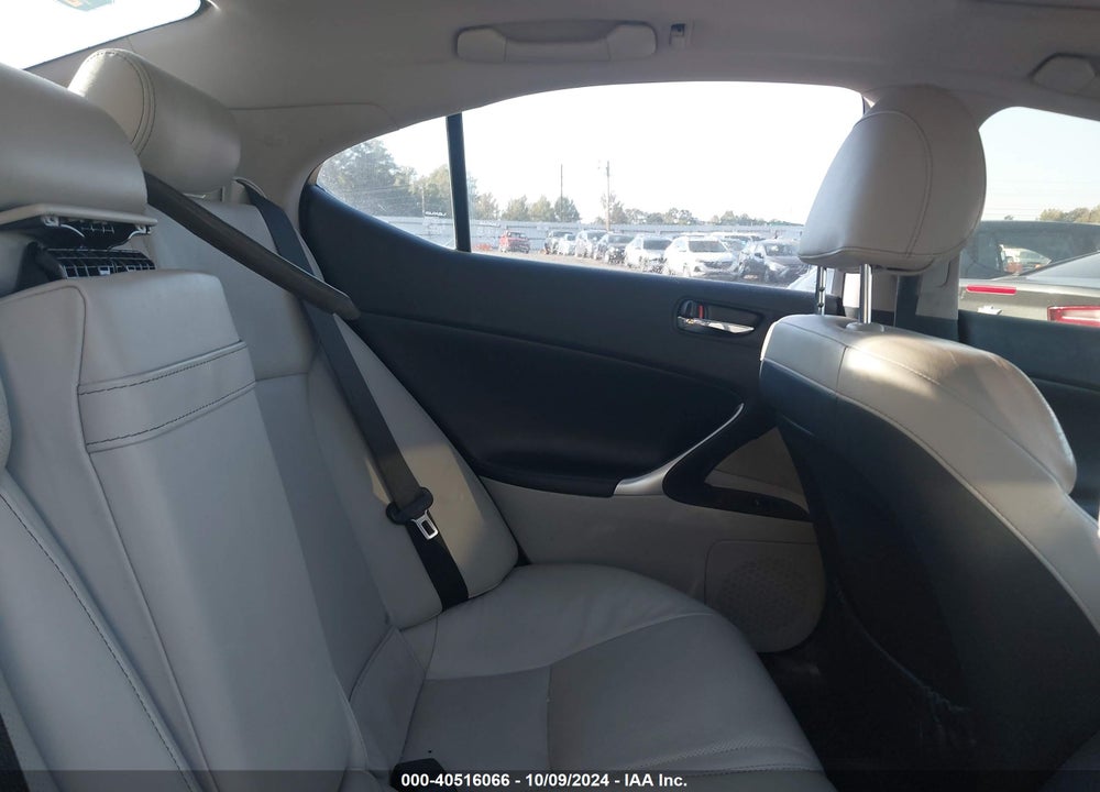 2011 LEXUS IS 250 VIN: JTHBF5C21B5148096