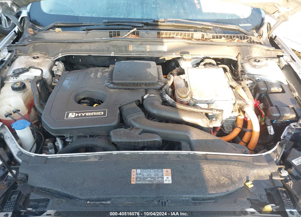 2019 FORD FUSION HYBRID TITANIUM VIN: 3FA6P0RU4KR260244