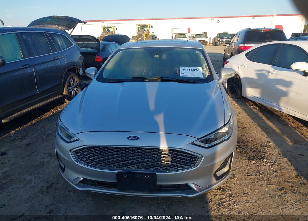 2019 FORD FUSION HYBRID TITANIUM VIN: 3FA6P0RU4KR260244