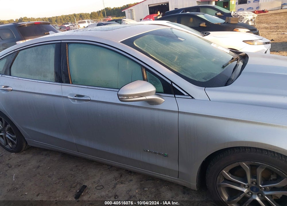 2019 FORD FUSION HYBRID TITANIUM VIN: 3FA6P0RU4KR260244