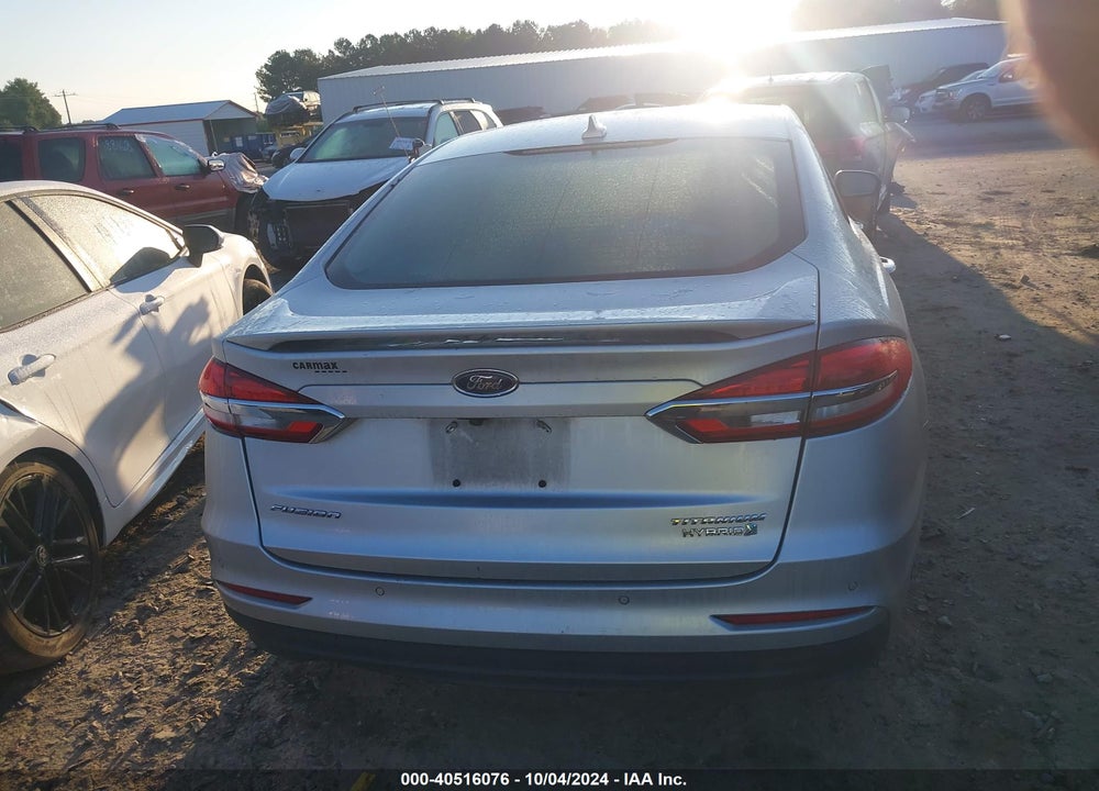 2019 FORD FUSION HYBRID TITANIUM VIN: 3FA6P0RU4KR260244