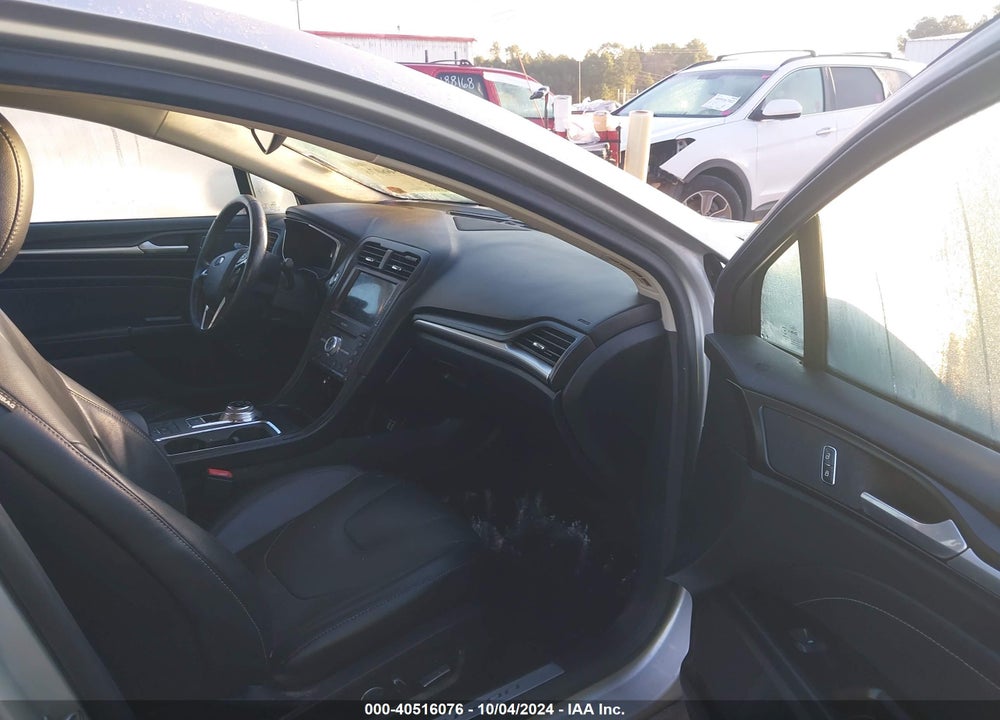 2019 FORD FUSION HYBRID TITANIUM VIN: 3FA6P0RU4KR260244