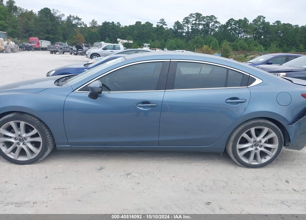 2014 MAZDA 6 I GRAND TOURING VIN: JM1GJ1W60E1159650