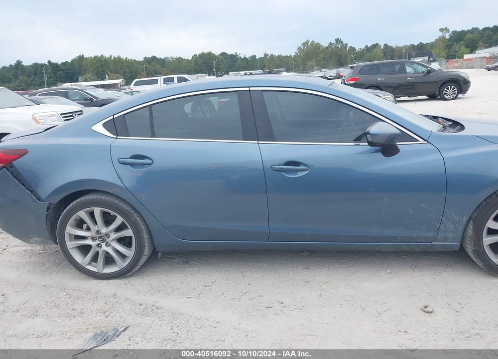 2014 MAZDA 6 I GRAND TOURING VIN: JM1GJ1W60E1159650