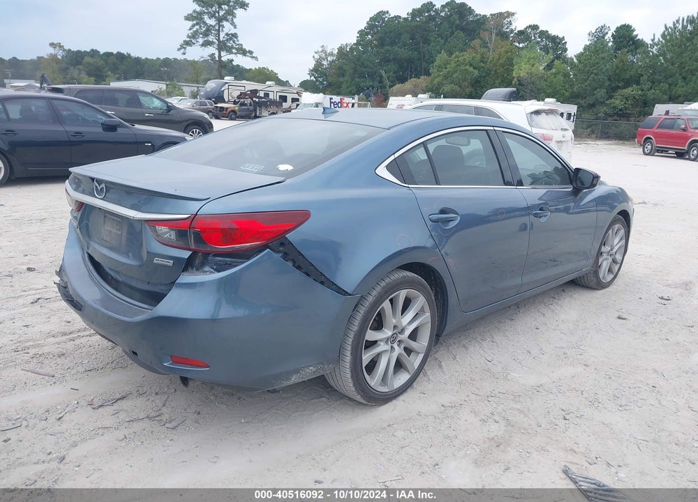 2014 MAZDA 6 I GRAND TOURING VIN: JM1GJ1W60E1159650