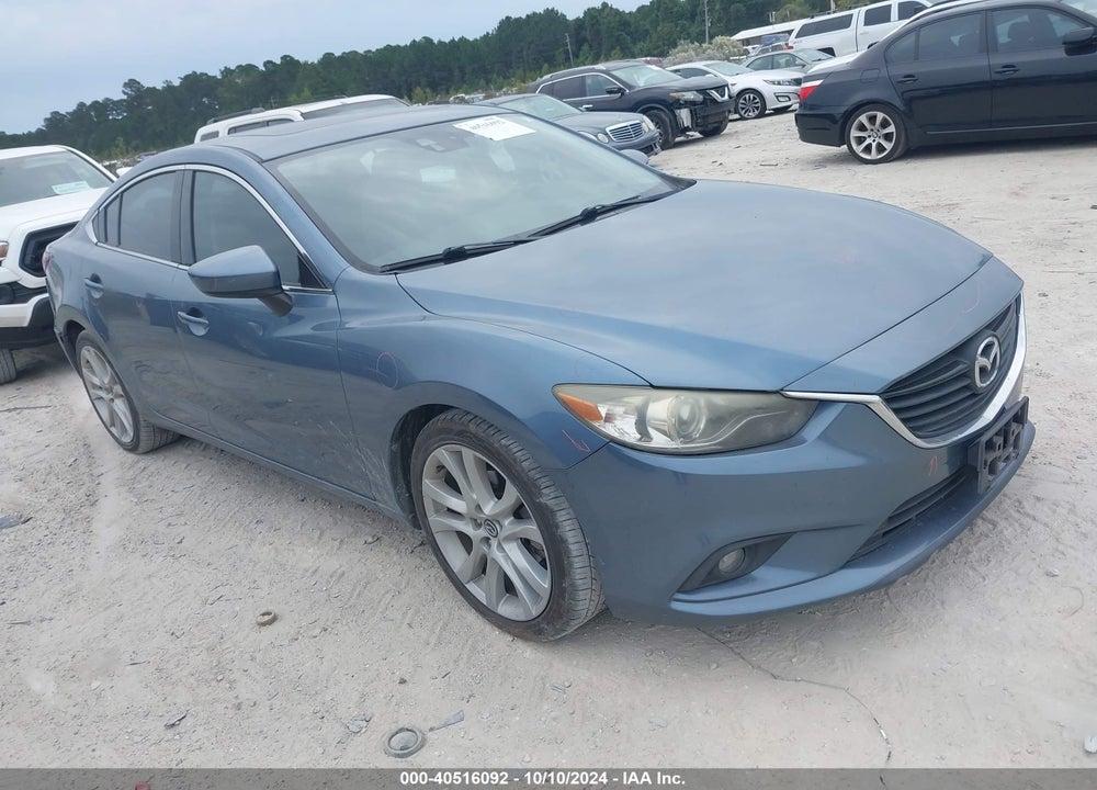 2014 MAZDA 6 I GRAND TOURING VIN: JM1GJ1W60E1159650