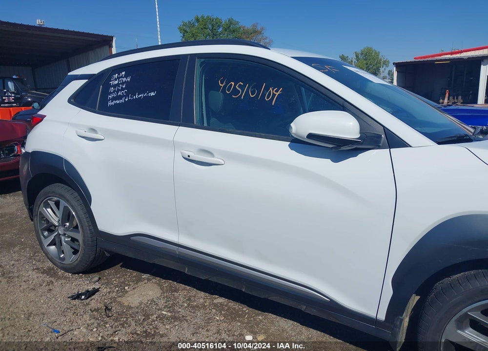 2019 HYUNDAI KONA LIMITED VIN: KM8K3CA53KU380826
