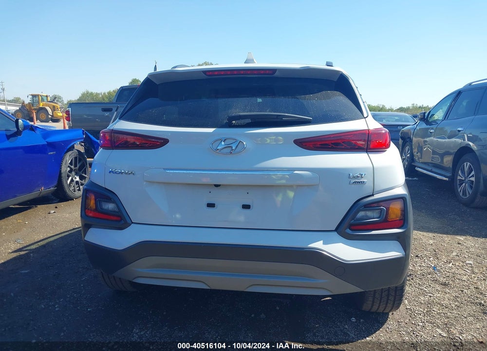 2019 HYUNDAI KONA LIMITED VIN: KM8K3CA53KU380826