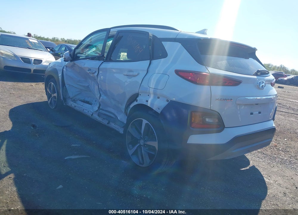 2019 HYUNDAI KONA LIMITED VIN: KM8K3CA53KU380826