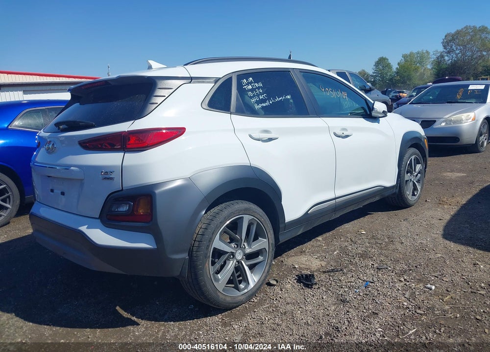 2019 HYUNDAI KONA LIMITED VIN: KM8K3CA53KU380826