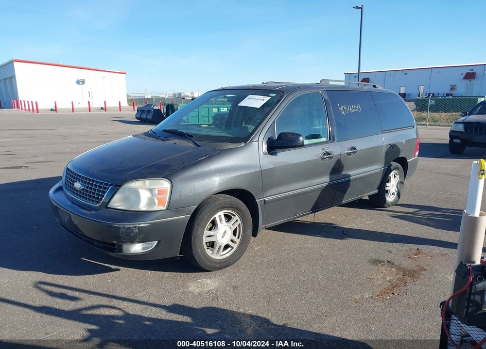 2007 FORD FREESTAR SEL VIN: 2FMZA52227BA15989
