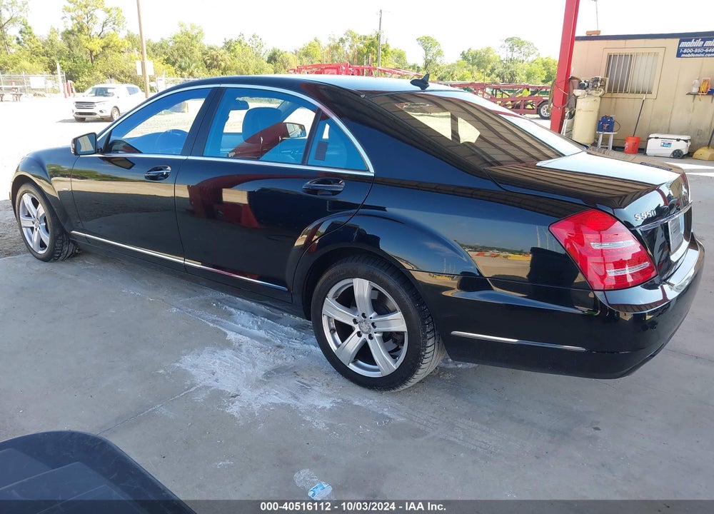 2012 MERCEDES-BENZ S 550 4MATIC VIN: WDDNG9EB0CA472820