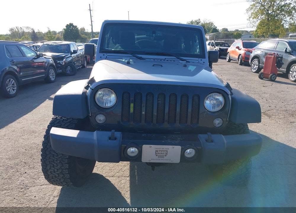 2016 JEEP WRANGLER WILLYS WHEELER VIN: 1C4AJWAG5GL268048