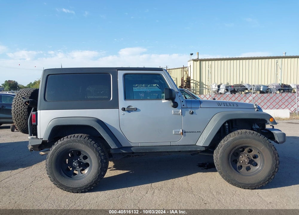 2016 JEEP WRANGLER WILLYS WHEELER VIN: 1C4AJWAG5GL268048