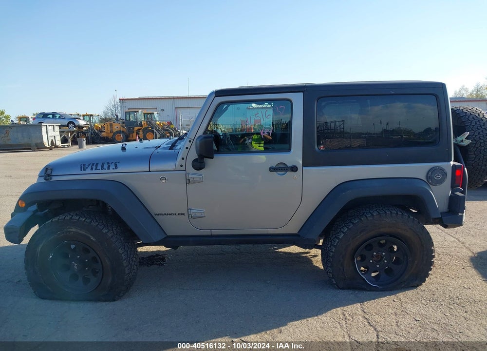2016 JEEP WRANGLER WILLYS WHEELER VIN: 1C4AJWAG5GL268048