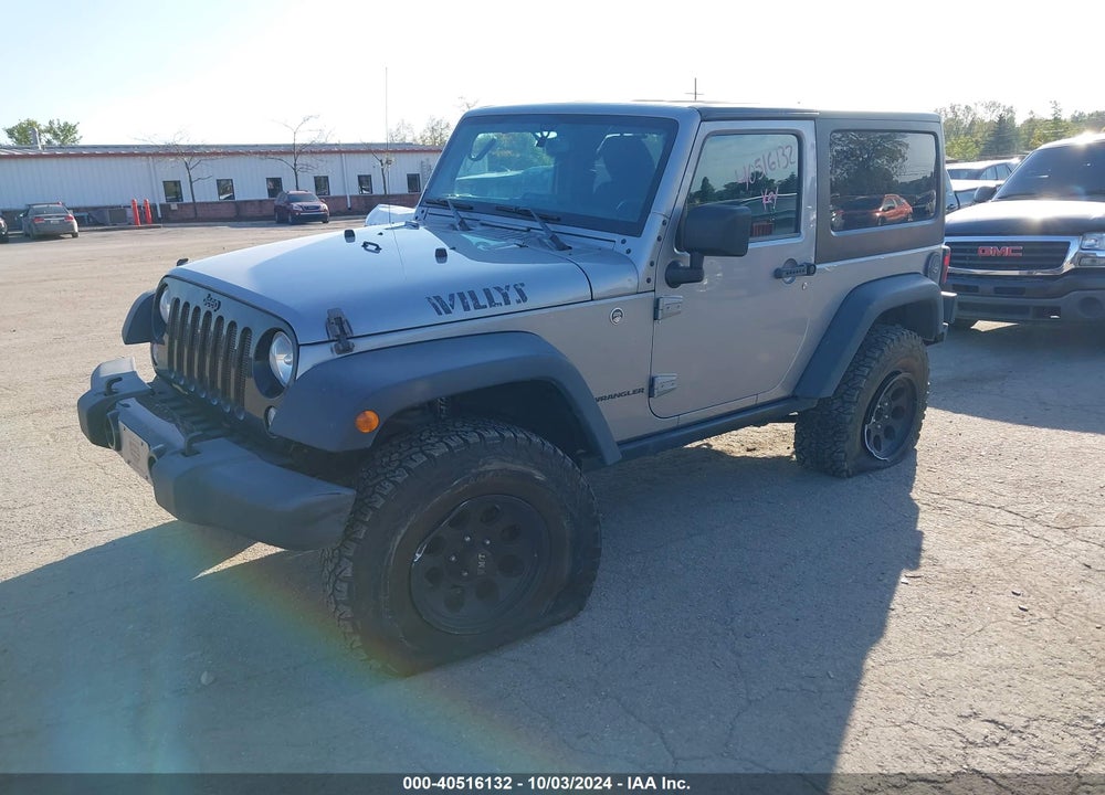 2016 JEEP WRANGLER WILLYS WHEELER VIN: 1C4AJWAG5GL268048