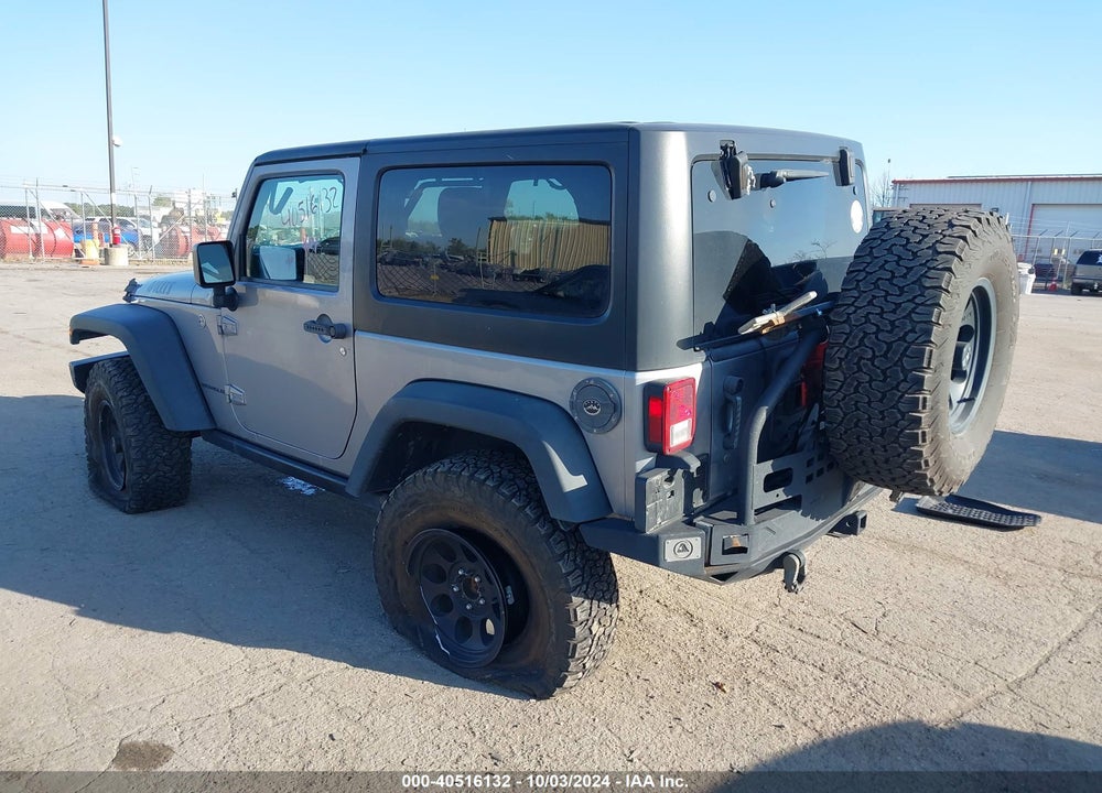 2016 JEEP WRANGLER WILLYS WHEELER VIN: 1C4AJWAG5GL268048