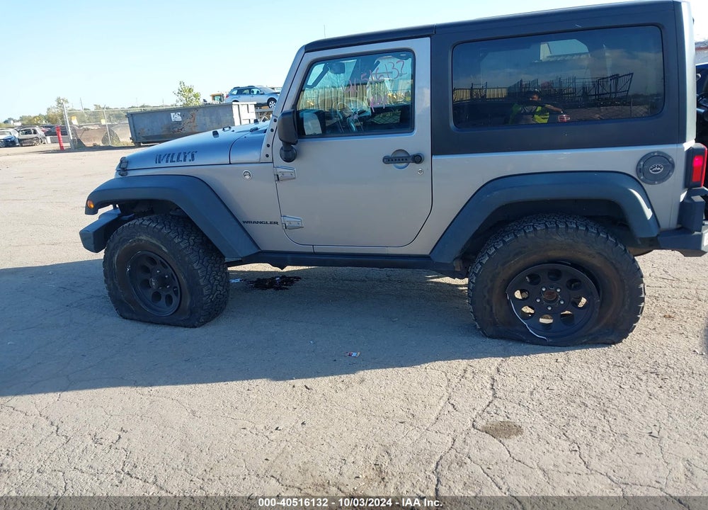2016 JEEP WRANGLER WILLYS WHEELER VIN: 1C4AJWAG5GL268048