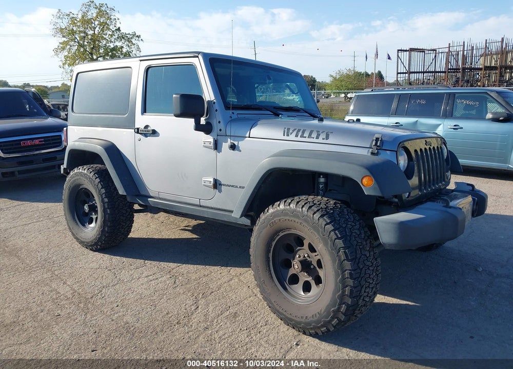 2016 JEEP WRANGLER WILLYS WHEELER VIN: 1C4AJWAG5GL268048