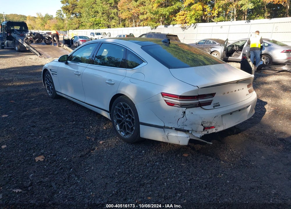 2021 GENESIS G80 2.5T AWD VIN: KMTGB4SC9MU046143