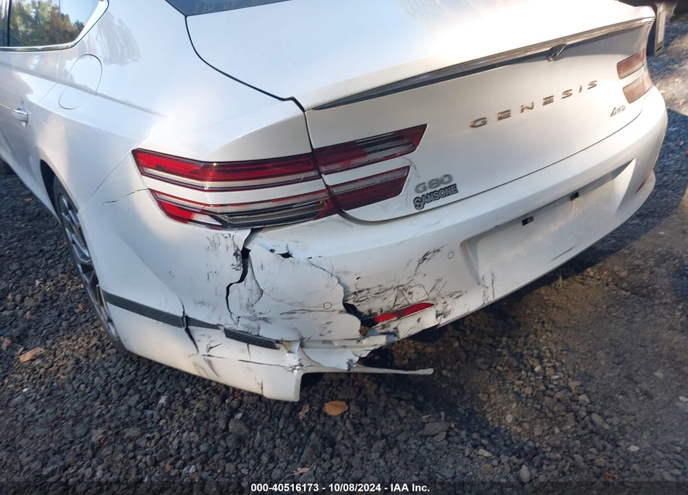 2021 GENESIS G80 2.5T AWD VIN: KMTGB4SC9MU046143