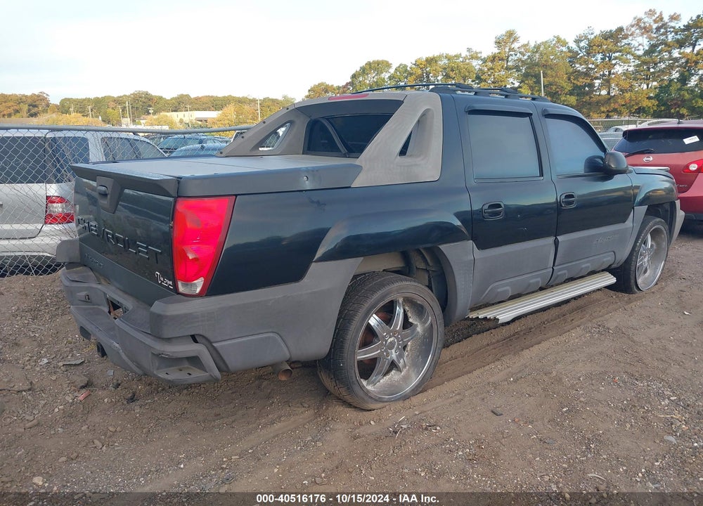 2003 CHEVROLET AVALANCHE 1500 VIN: 3GNEK13T43G113128