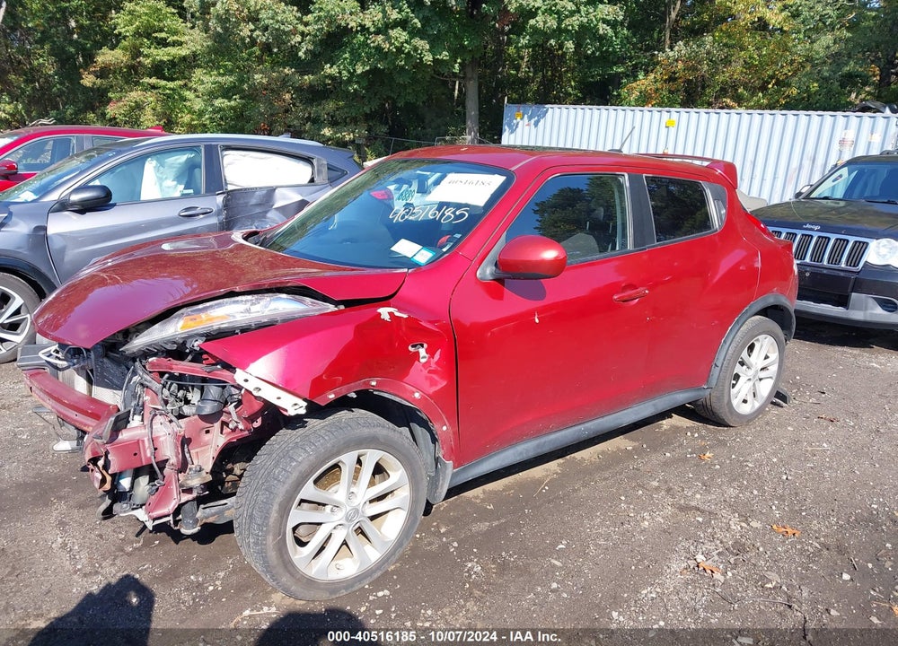 2011 NISSAN JUKE SV VIN: JN8AF5MV0BT016615