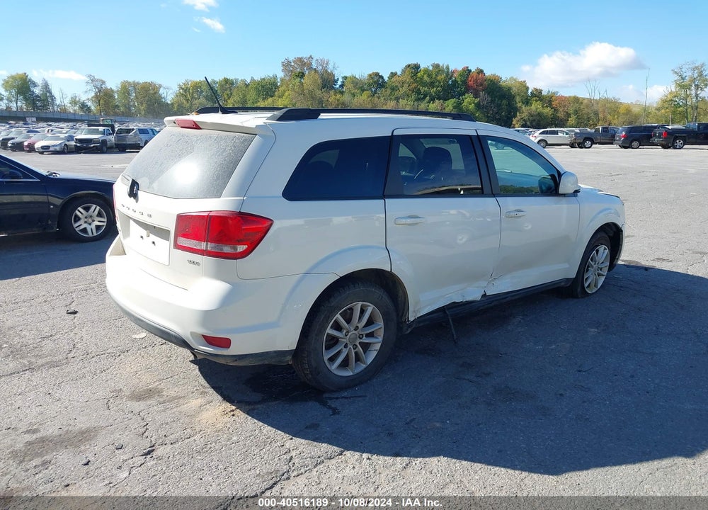 2014 DODGE JOURNEY SXT VIN: 3C4PDDBG5ET282215