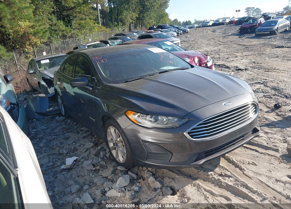 2019 FORD FUSION HYBRID SE VIN: 3FA6P0LU9KR205930