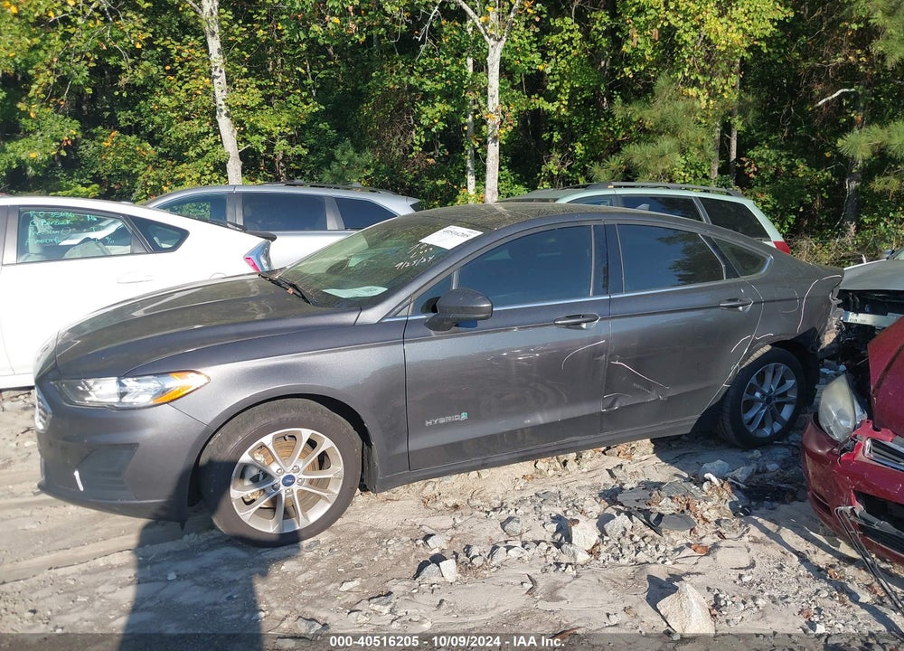 2019 FORD FUSION HYBRID SE VIN: 3FA6P0LU9KR205930