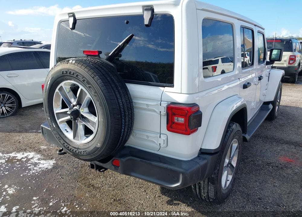 2021 ANGLER JEEP WR UNLIMITED SAHARA 4X4 VIN: 1C4HJXEG3MW615322