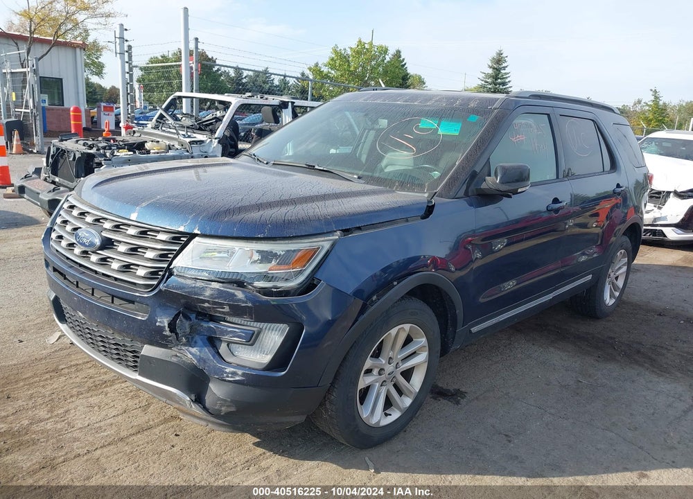 2016 FORD EXPLORER XLT VIN: 1FM5K7DH4GGC65431