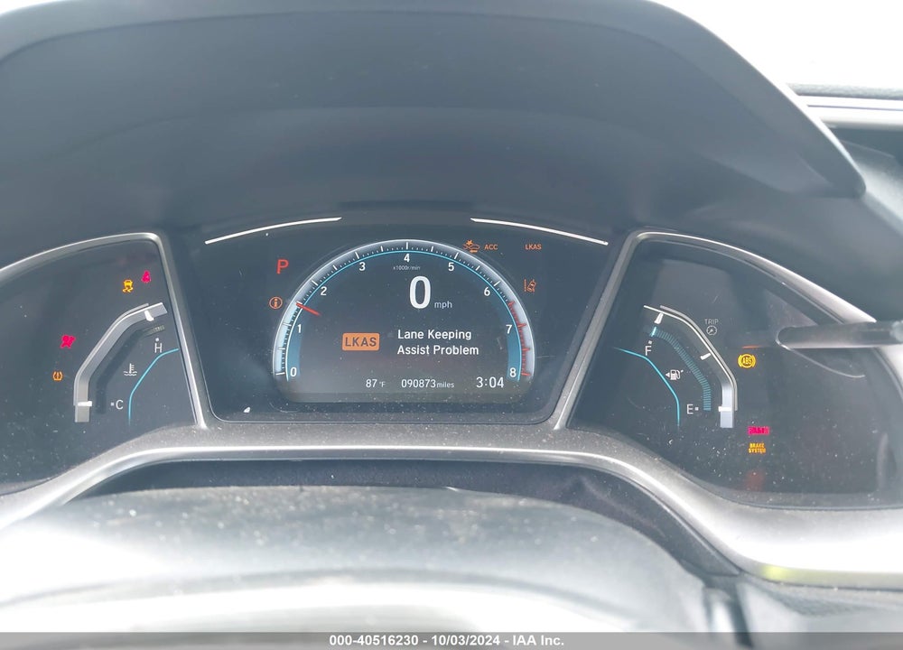 2020 HONDA CIVIC EX VIN: 19XFC1F31LE007026