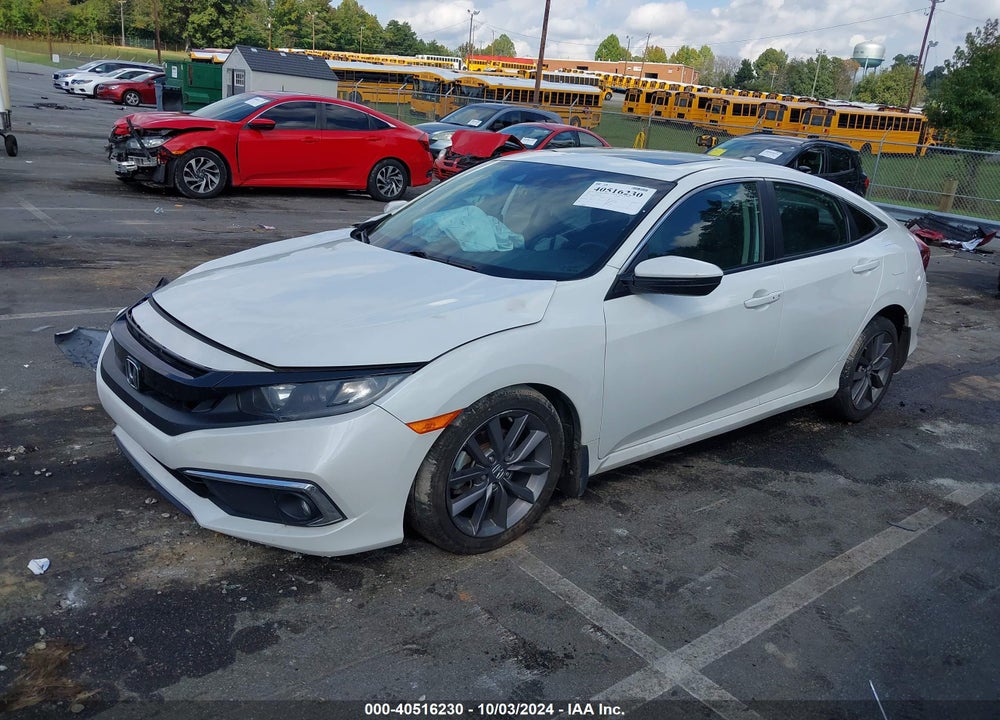 2020 HONDA CIVIC EX VIN: 19XFC1F31LE007026