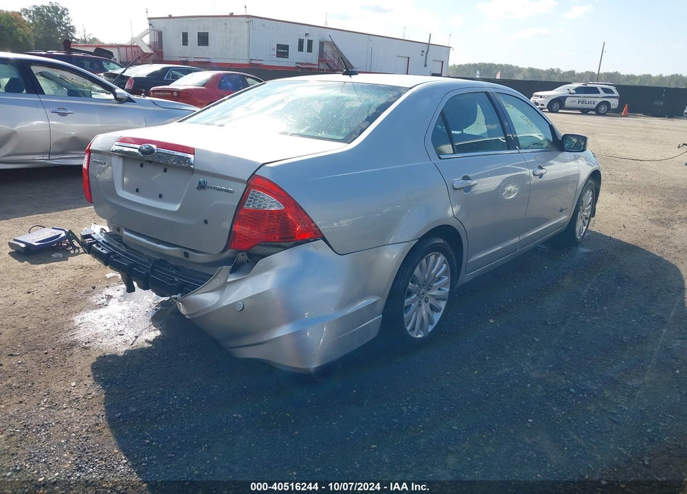 2010 FORD FUSION HYBRID VIN: 3FADP0L31AR164349