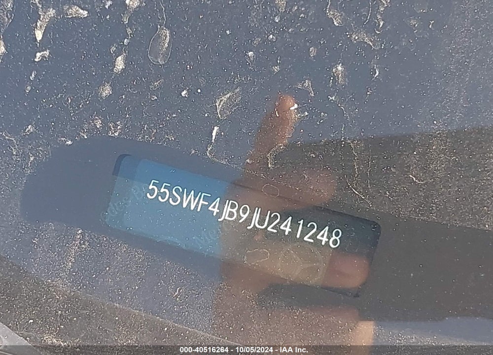 2018 MERCEDES-BENZ C 300 VIN: 55SWF4JB9JU241248