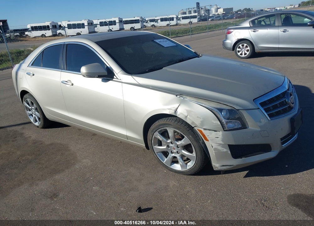 2013 CADILLAC ATS LUXURY VIN: 1G6AH5RXXD0177027
