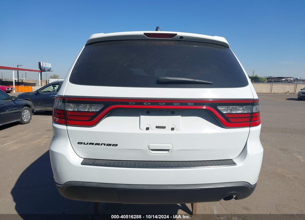 2018 DODGE DURANGO SXT RWD VIN: 1C4RDHAG6JC490160